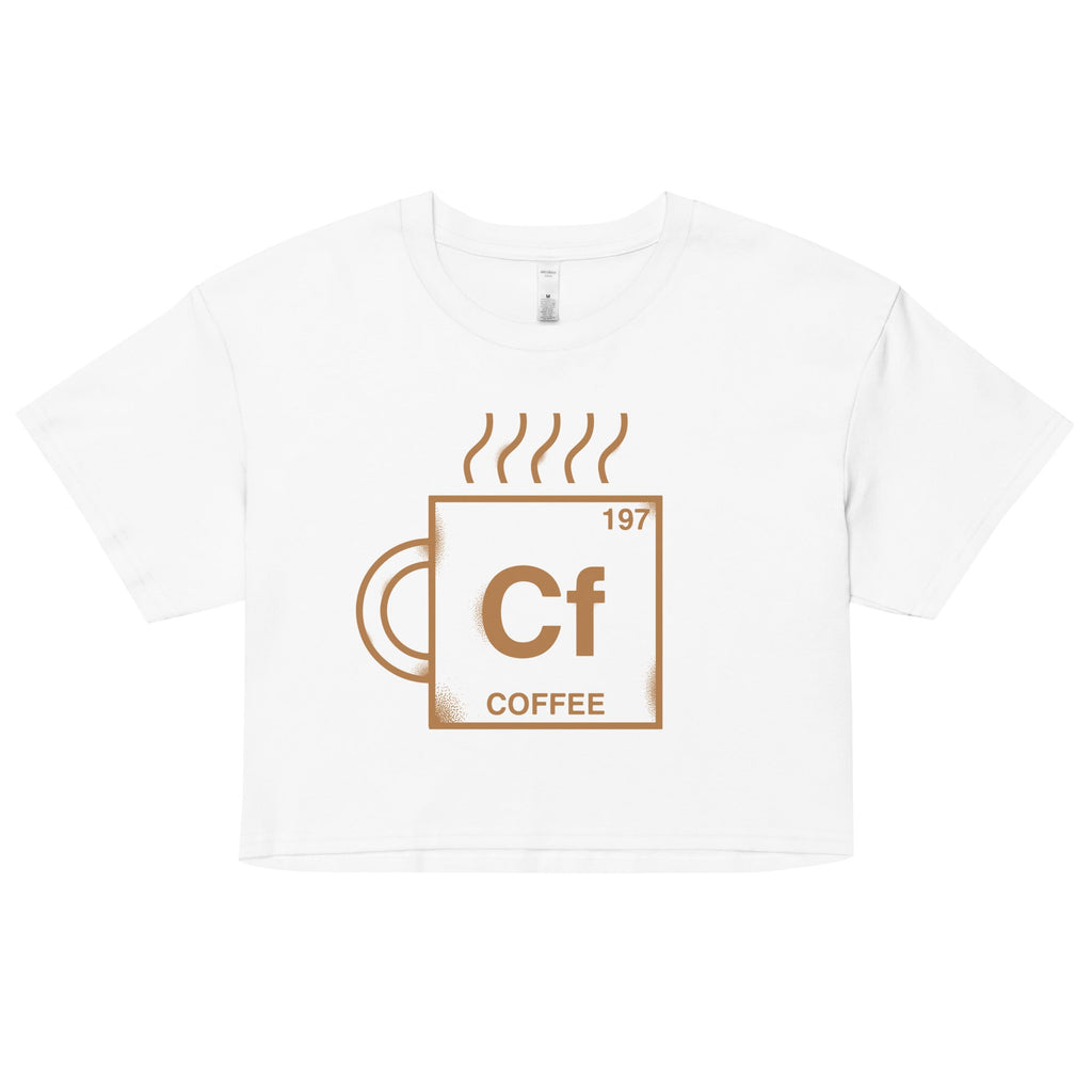 Coffee Element Women's Crop Tee product image 3