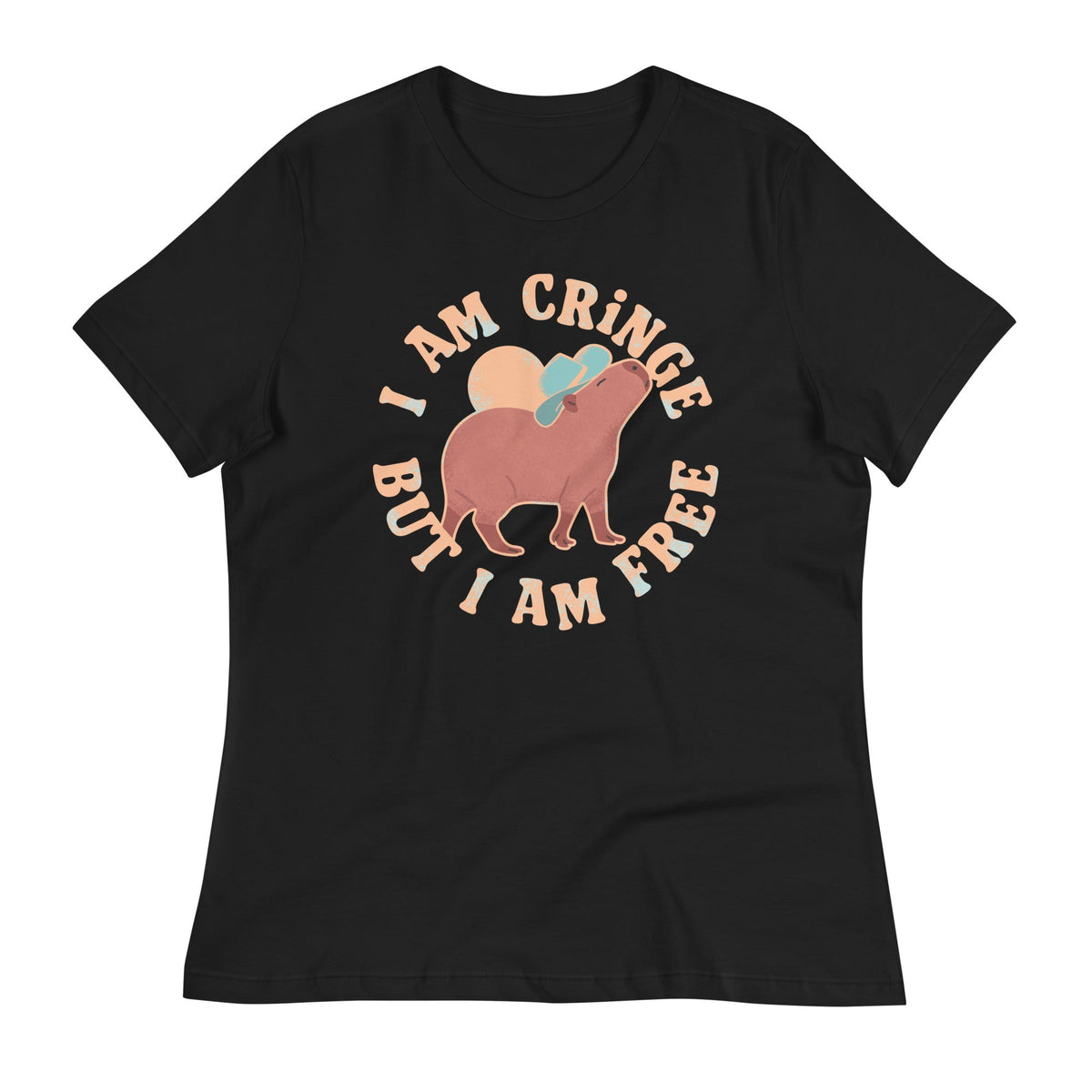 I Am Cringe But I Am Free Women's Signature Tee product image 2