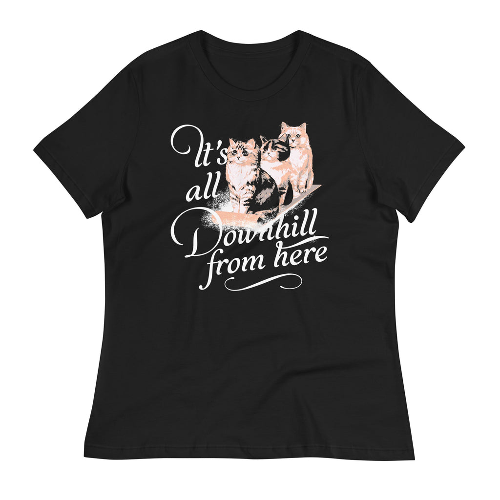 It's All Downhill From Here Women's Signature Tee product image 1