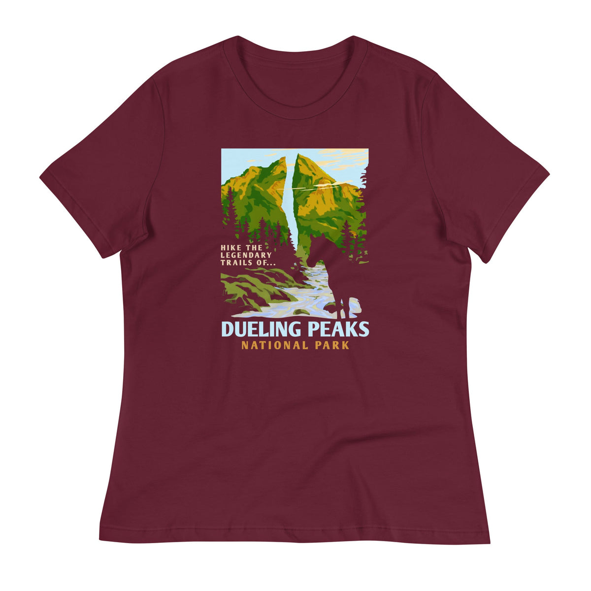 Dueling Peaks National Park Women's Signature Tee product image 4