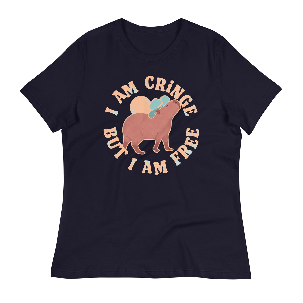 I Am Cringe But I Am Free Women's Signature Tee product image 1