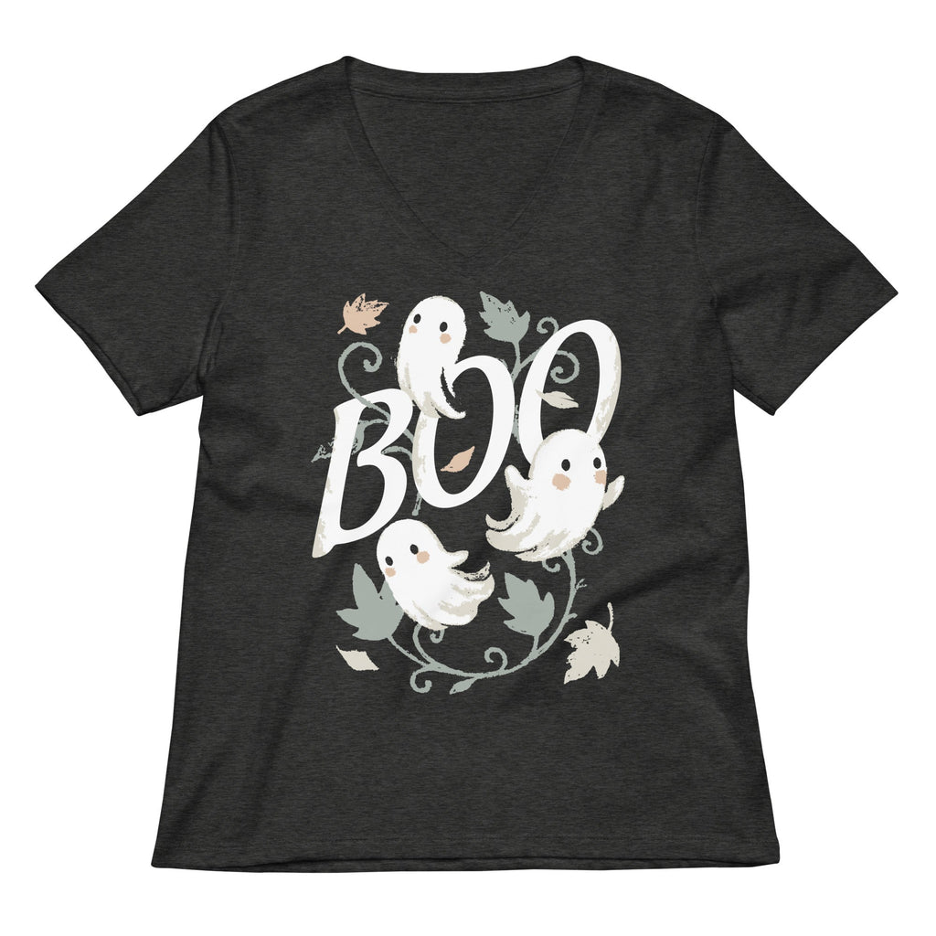 Boo Ghosts Women's V-Neck Tee product image 1