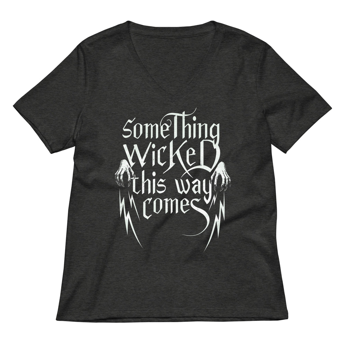 Something Wicked This Way Comes Women's V-Neck Tee product image 1