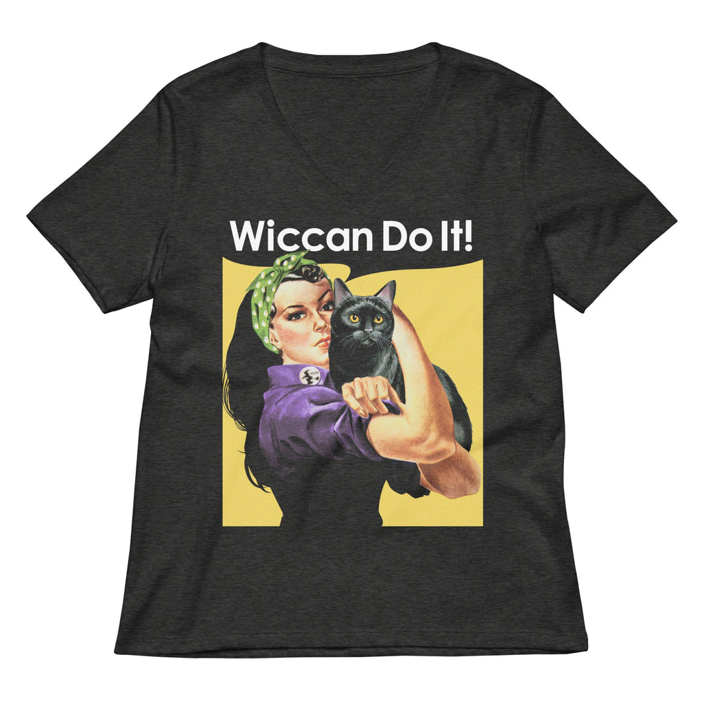 Wiccan Do It Women's V-Neck Tee product image 1
