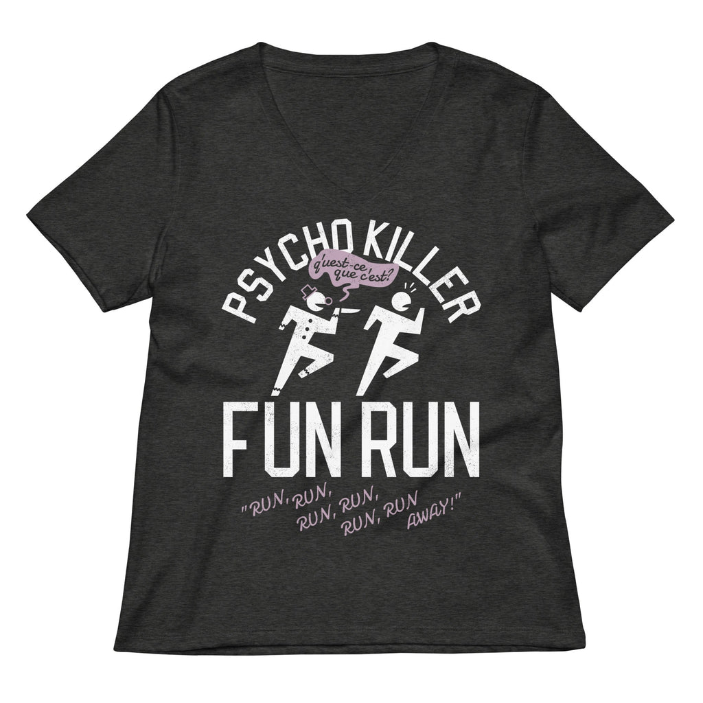 Psycho Killer Fun Run Women's V-Neck Tee product image 1
