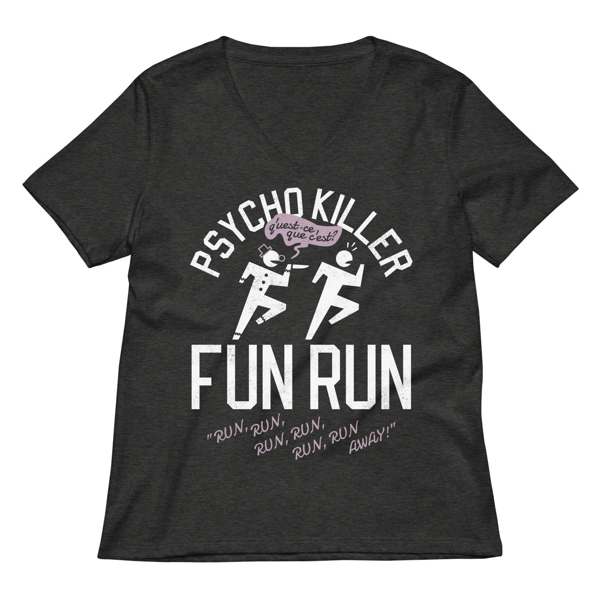 Psycho Killer Fun Run Women's V-Neck Tee product image 1