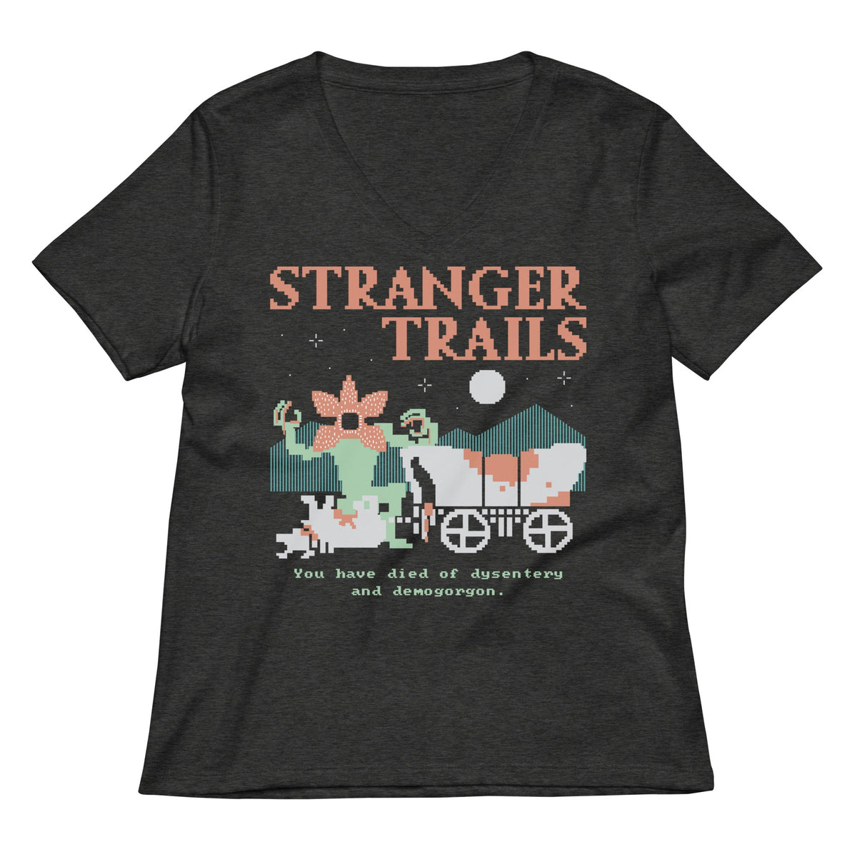 Stranger Trails Women's V-Neck Tee product image 3
