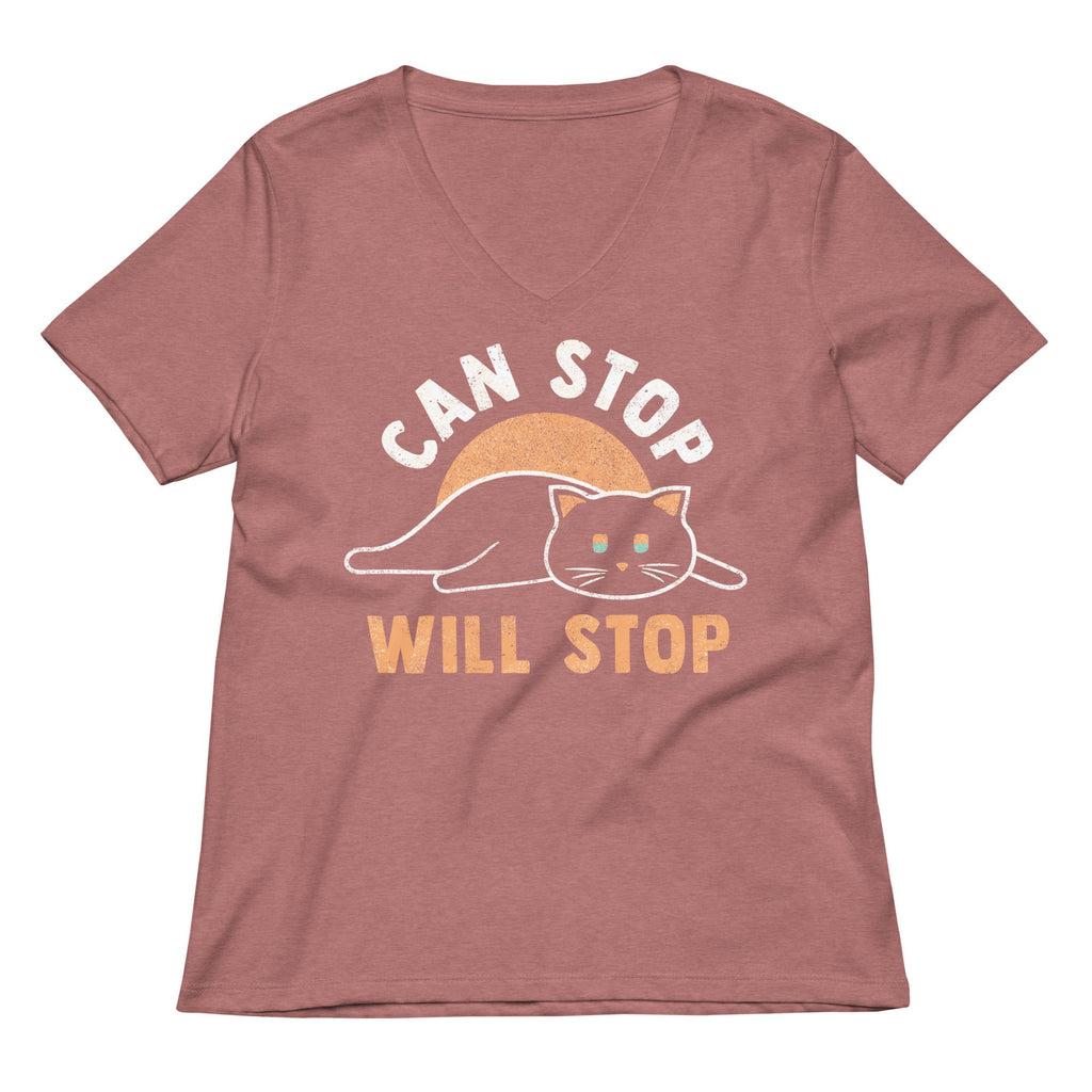 Can Stop Will Women's V-Neck Tee product image 5