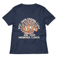 Keep Your Friends Close And Anemones Closer Women's V-Neck product image 1