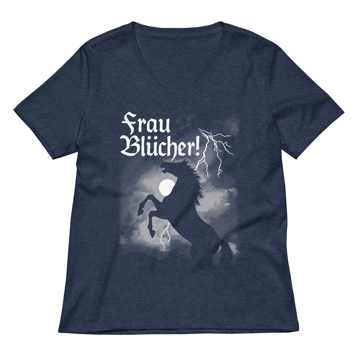 Frau Blucher! Women's V-Neck Tee product image 2