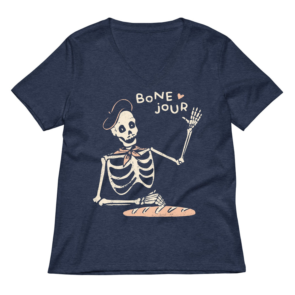 Bone Jour Women's V-Neck Tee product image 2
