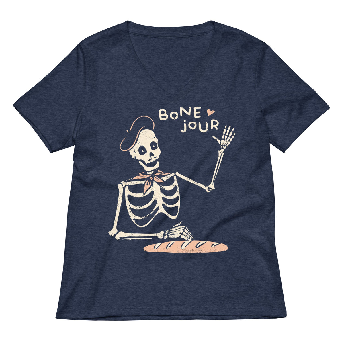 Bone Jour Women's V-Neck Tee product image 2