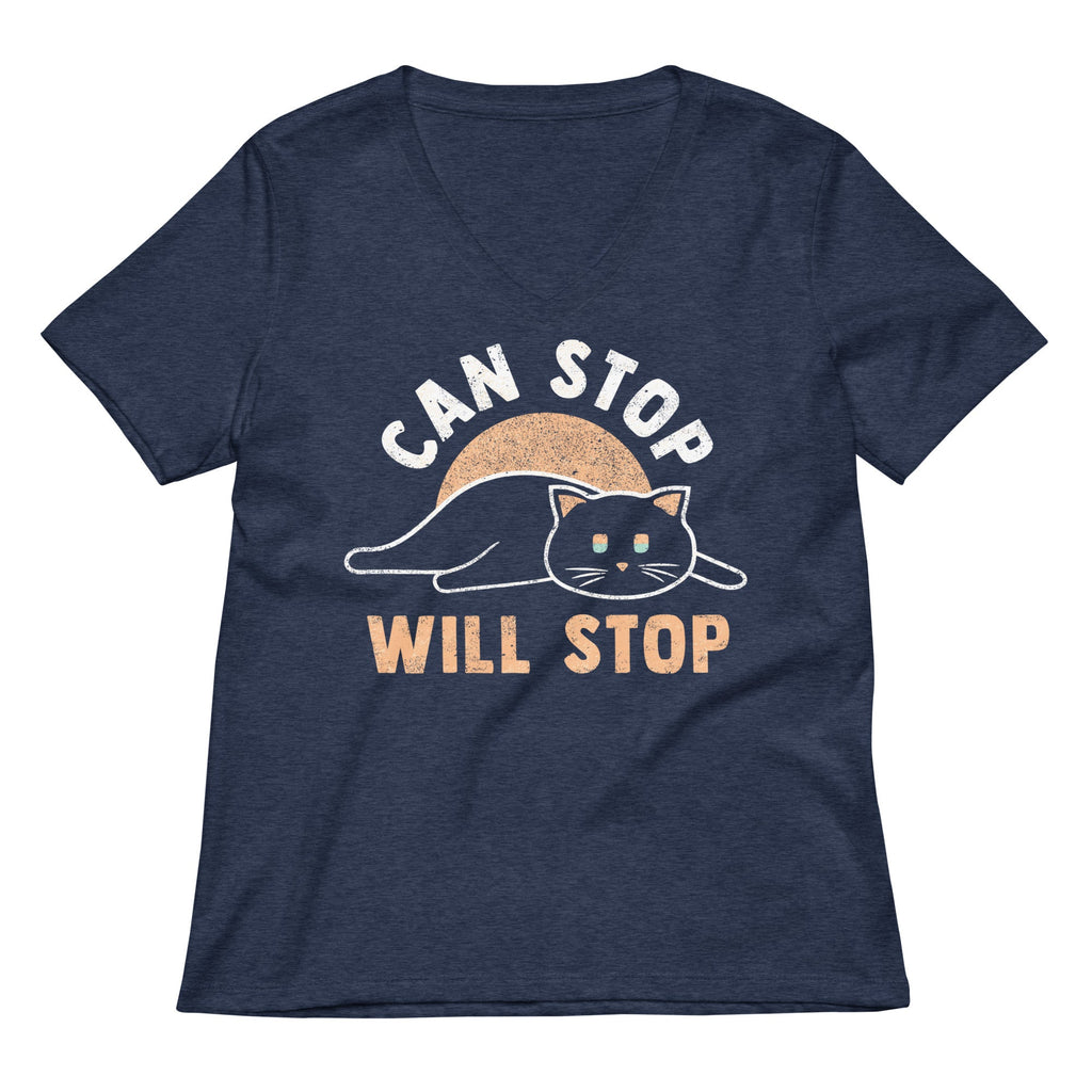 Can Stop Will Women's V-Neck Tee product image 3