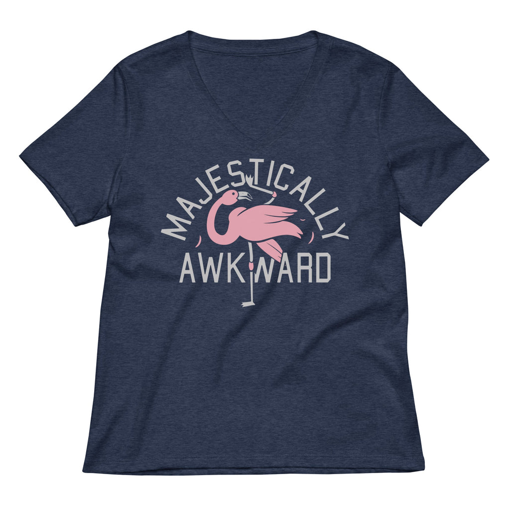 Majestically Awkward Women's V-Neck Tee product image 2