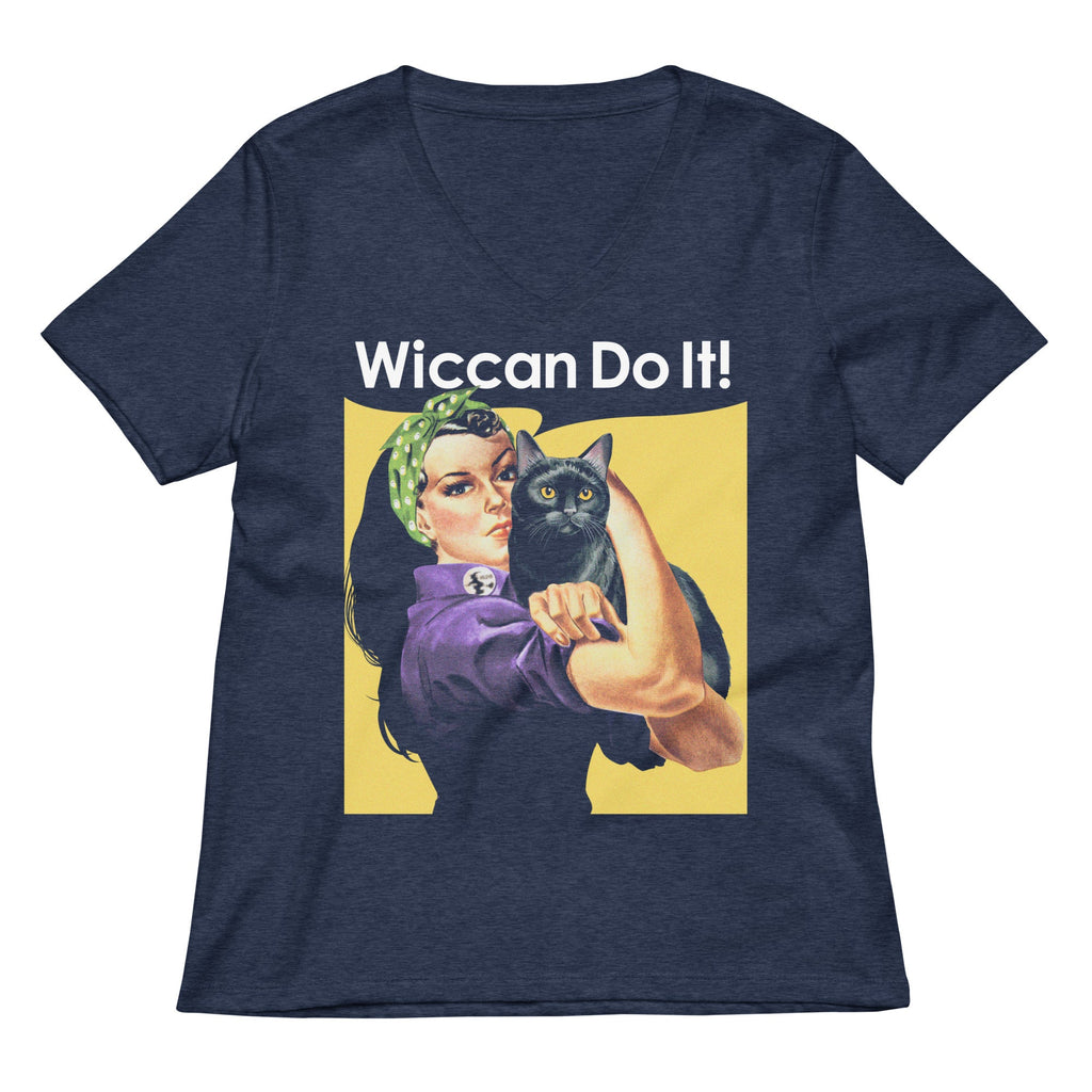 Wiccan Do It Women's V-Neck Tee product image 3