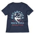 Antarctica Snow Dogs Women's V-Neck Tee product image 1