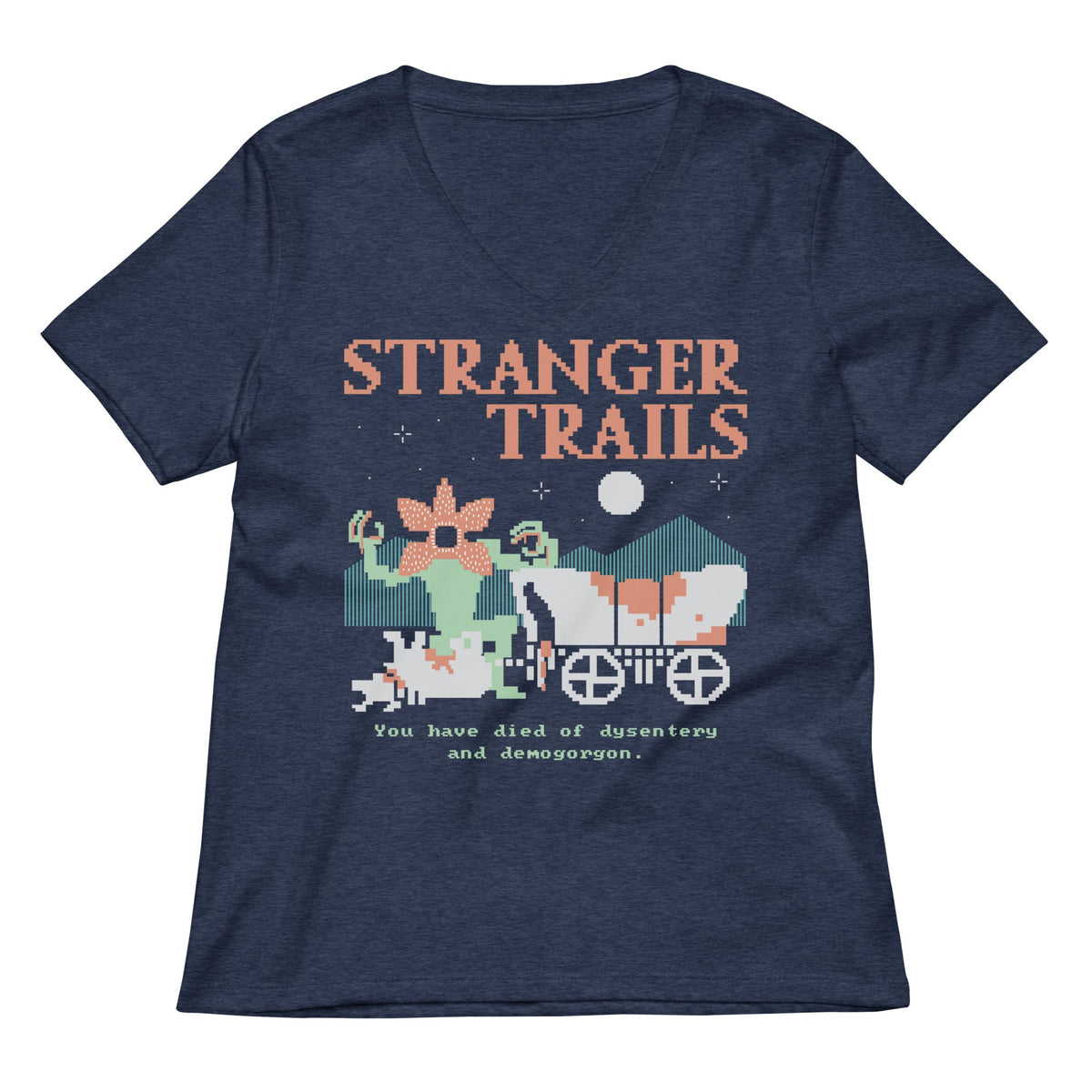 Stranger Trails Women's V-Neck Tee product image 2
