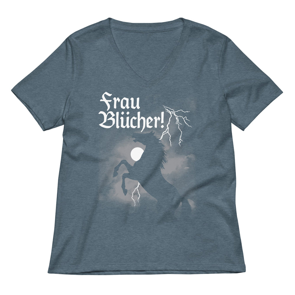 Frau Blucher! Women's V-Neck Tee product image 4