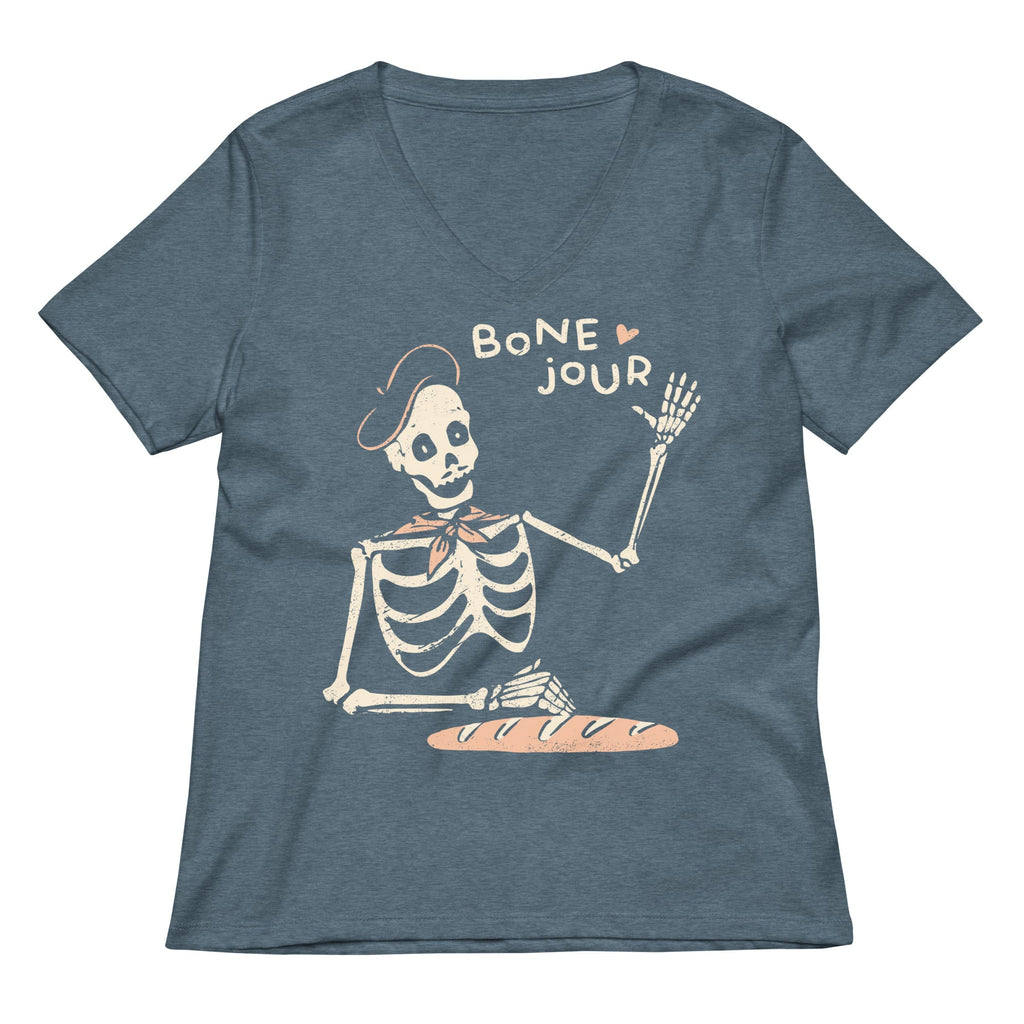 Bone Jour Women's V-Neck Tee product image 4