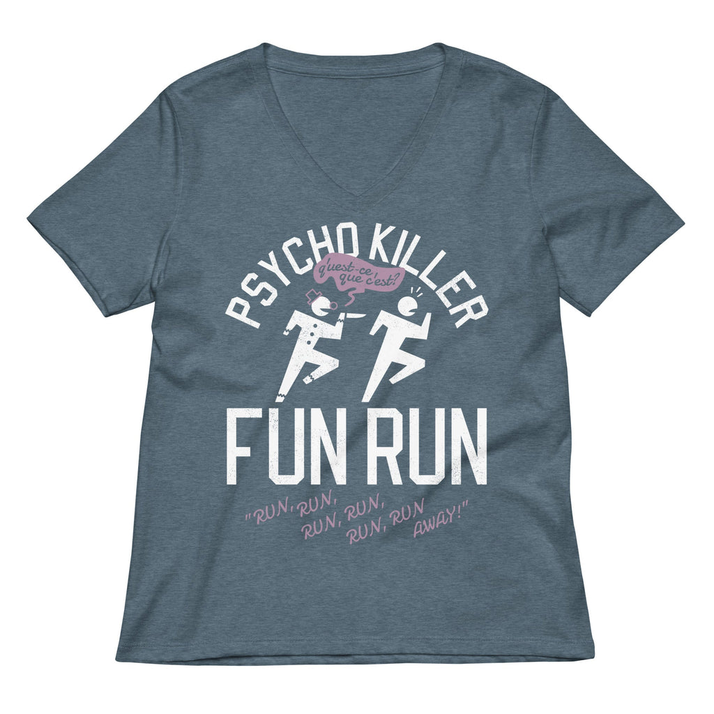 Psycho Killer Fun Run Women's V-Neck Tee product image 4
