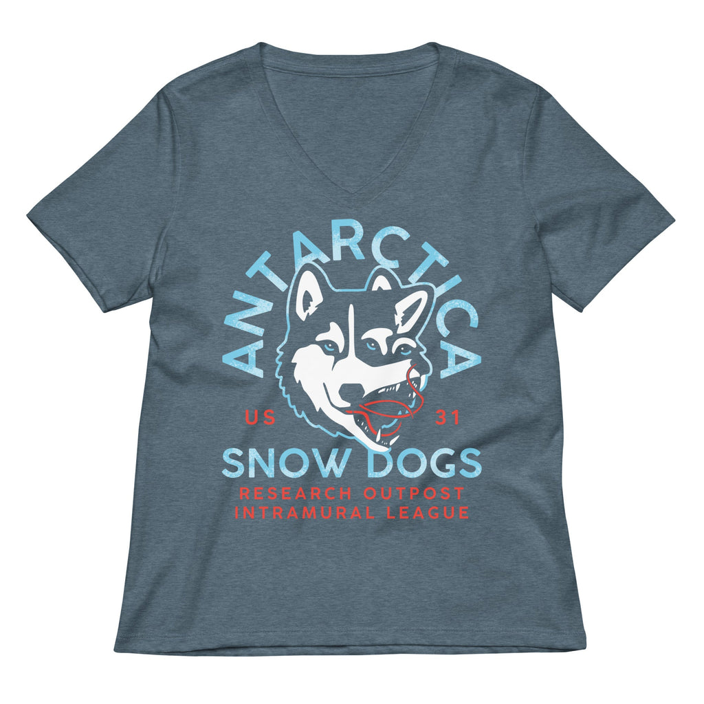 Antarctica Snow Dogs Women's V-Neck Tee product image 4