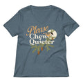 Please Chew Quieter Women's V-Neck Tee product image 1