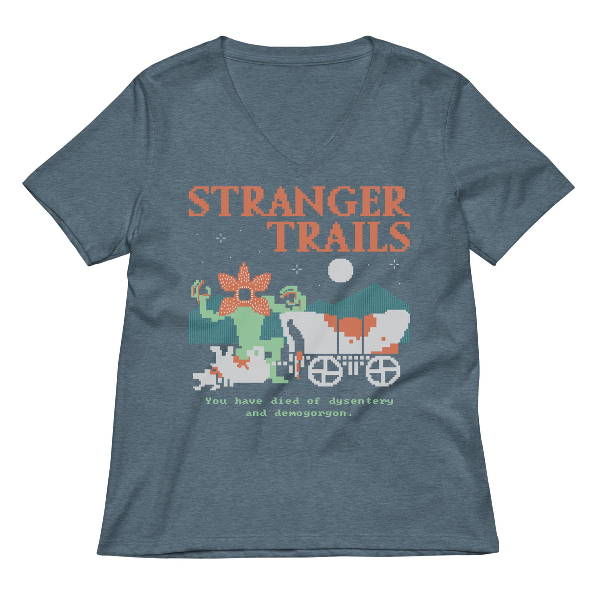 Stranger Trails Women's V-Neck Tee product image 4