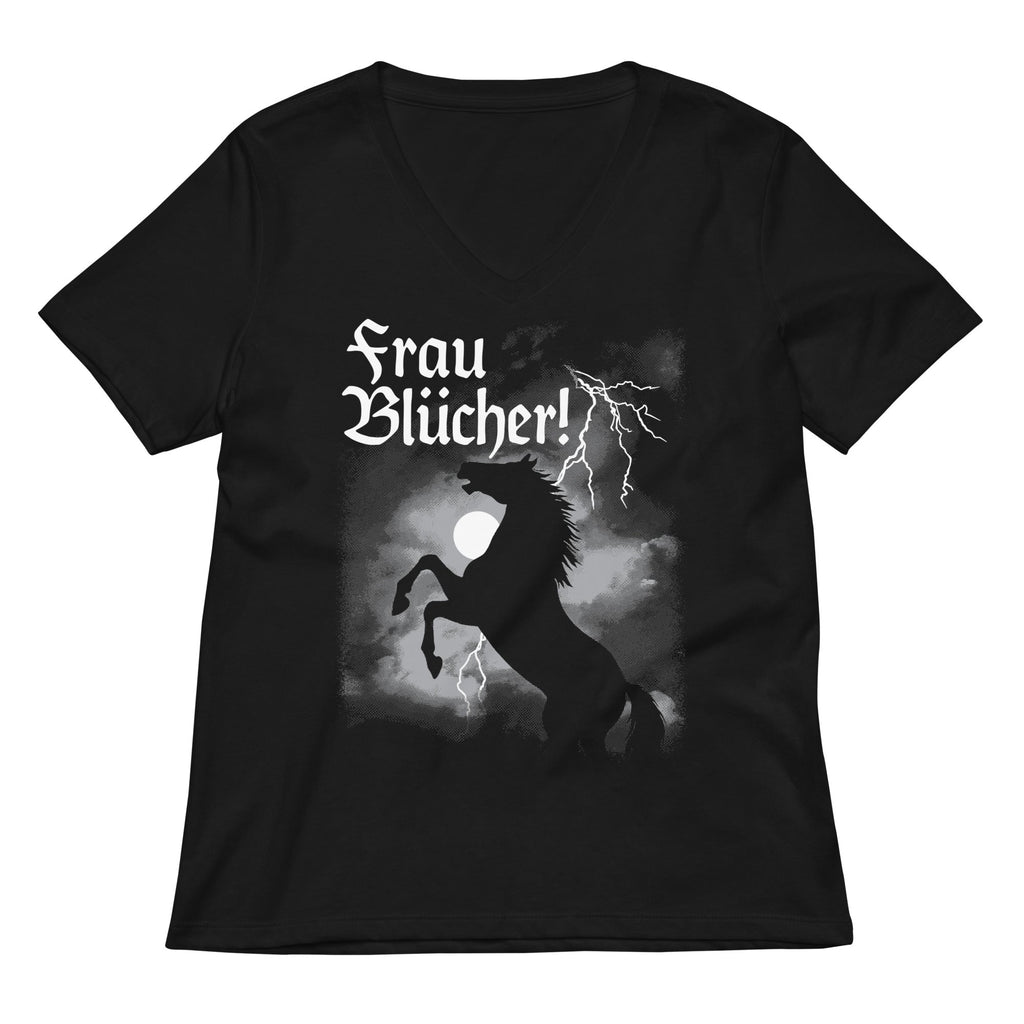 Frau Blucher! Women's V-Neck Tee product image 1
