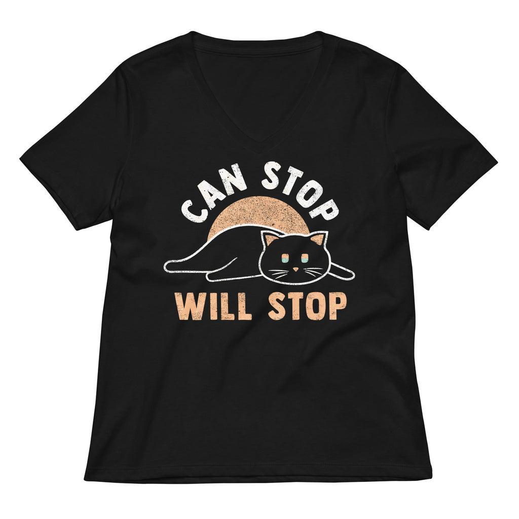 Can Stop Will Women's V-Neck Tee product image 2