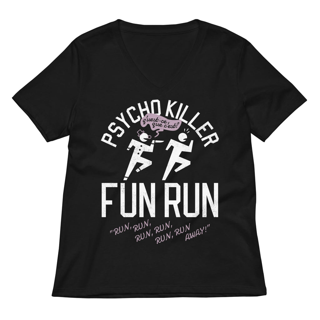 Psycho Killer Fun Run Women's V-Neck Tee product image 2