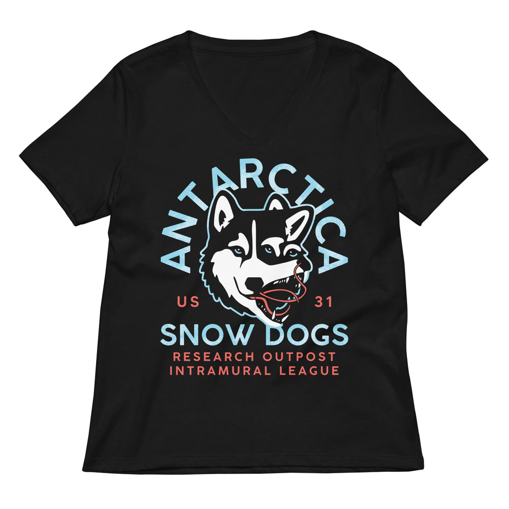 Antarctica Snow Dogs Women's V-Neck Tee product image 2