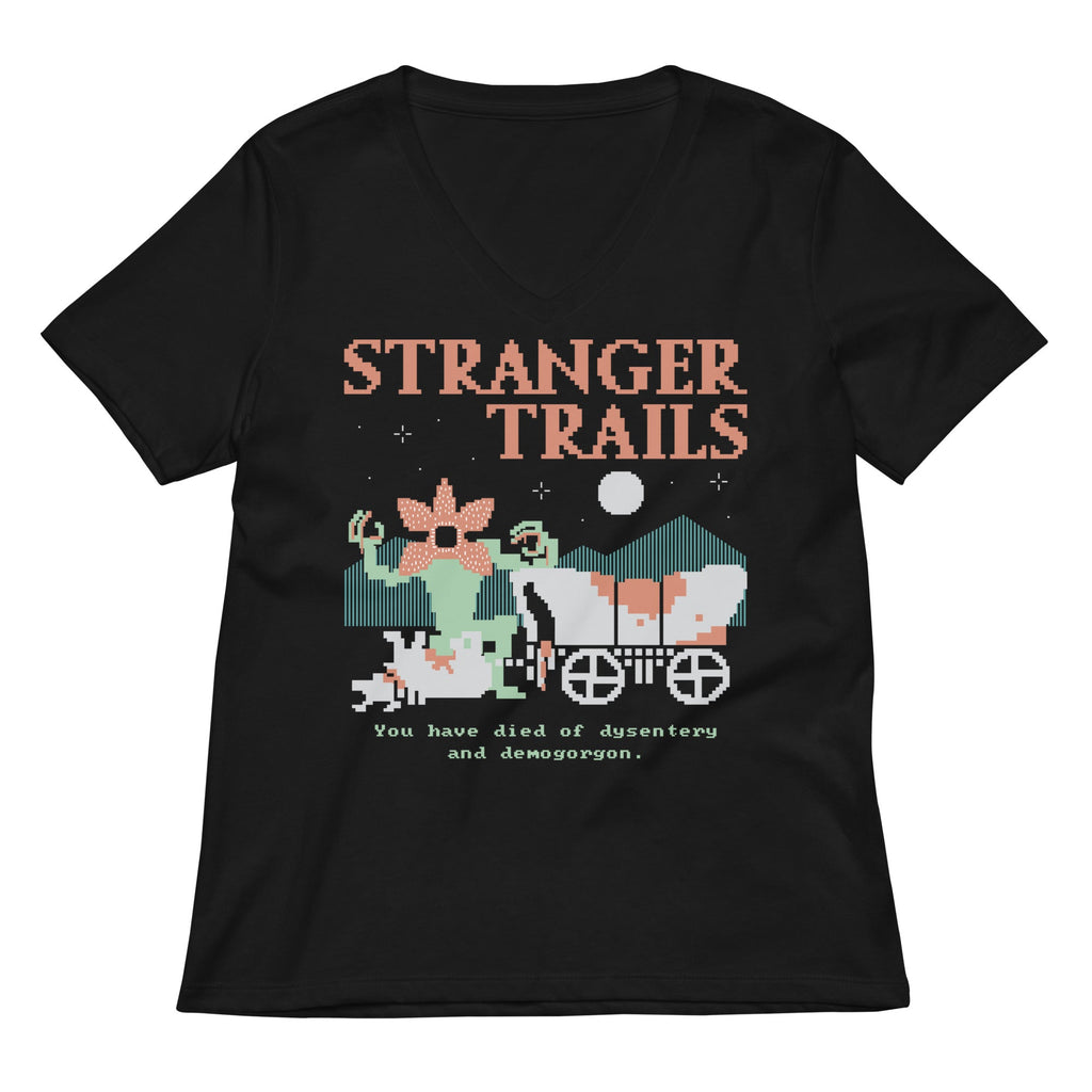 Stranger Trails Women's V-Neck Tee product image 1