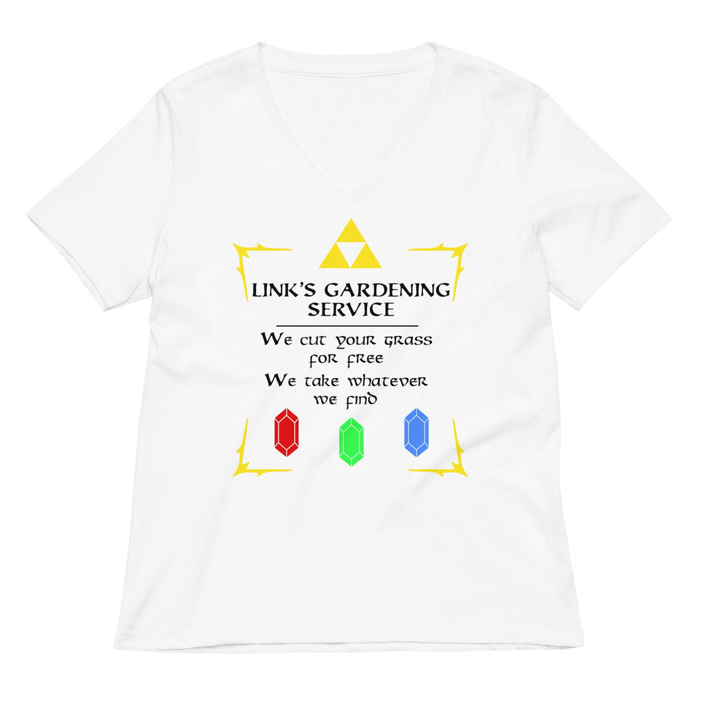 Link's Gardening Service Women's V-Neck Tee product image 4