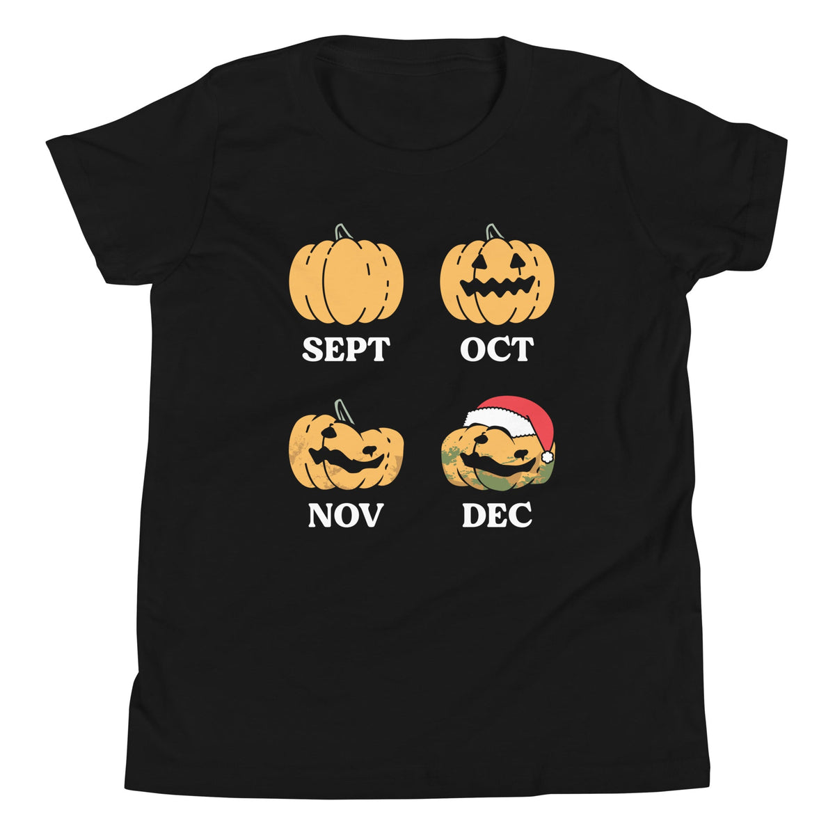 Pumpkin Months Kid's Youth Tee product image 2