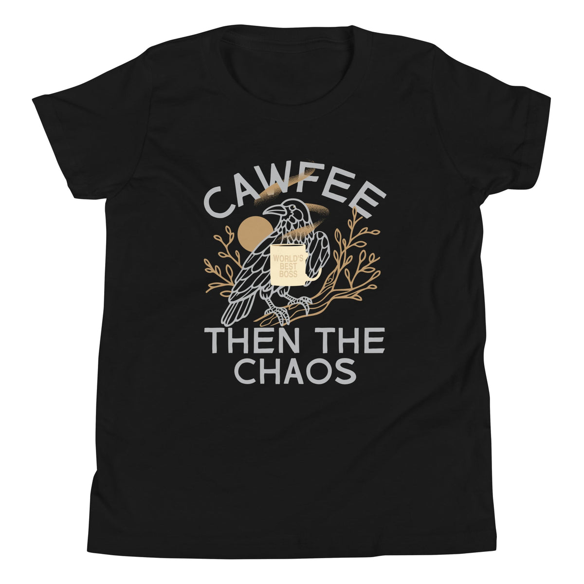 Cawfee Then The Chaos Kid's Youth Tee product image 1