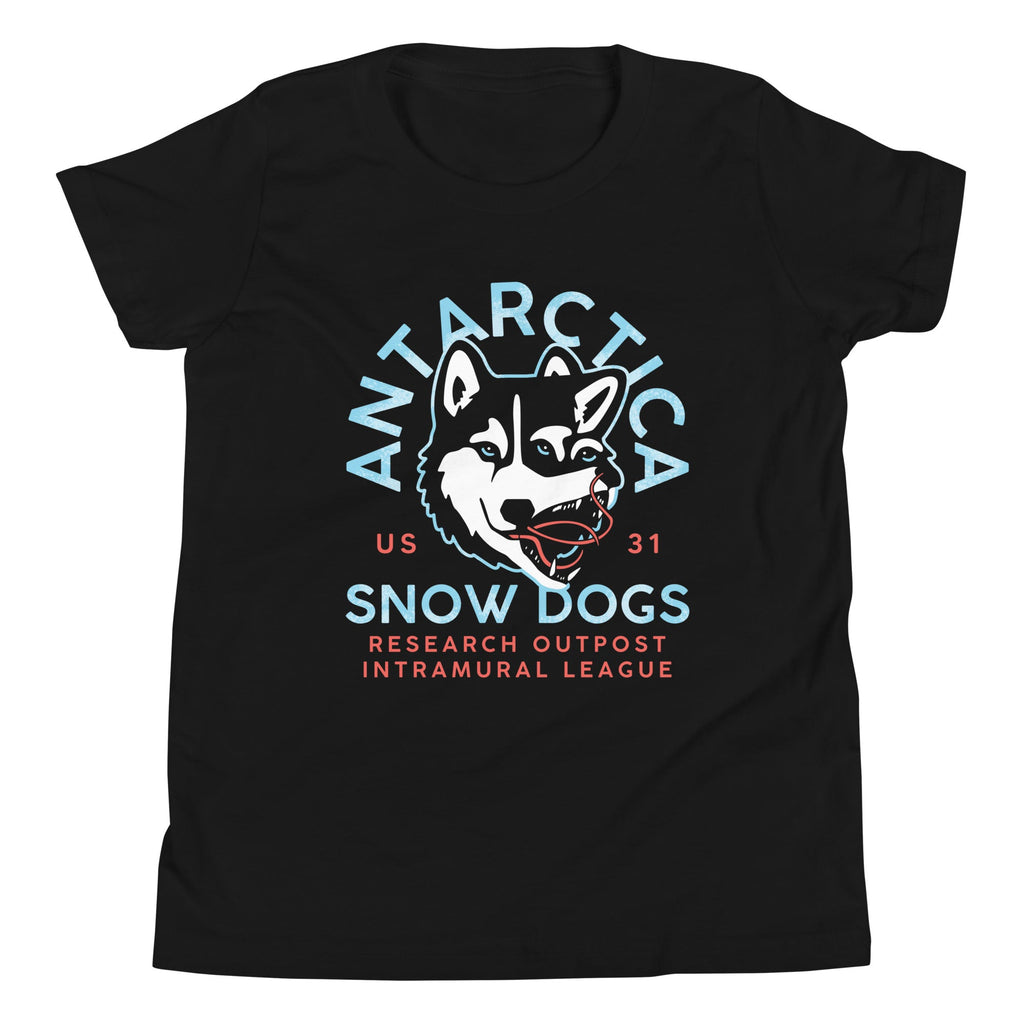 Antarctica Snow Dogs Kid's Youth Tee product image 2