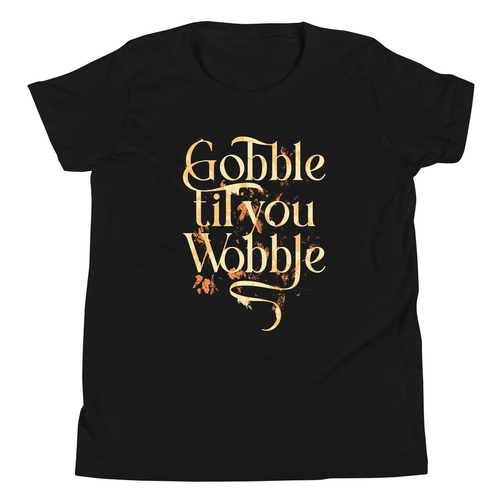 Gobble Til You Wobble Kid's Youth Tee product image 2