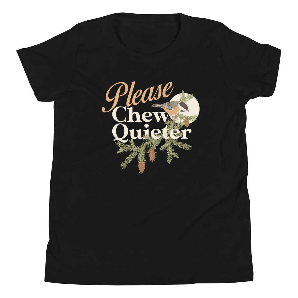 Please Chew Quieter Kid's Youth Tee product image 2