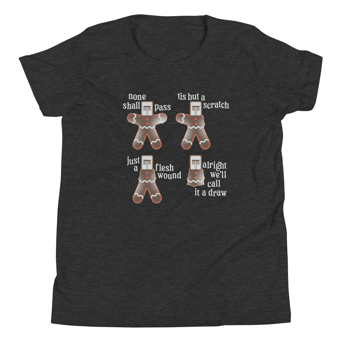 Alright We'll Call It A Draw Gingerbread Kid's Youth Tee product image 1