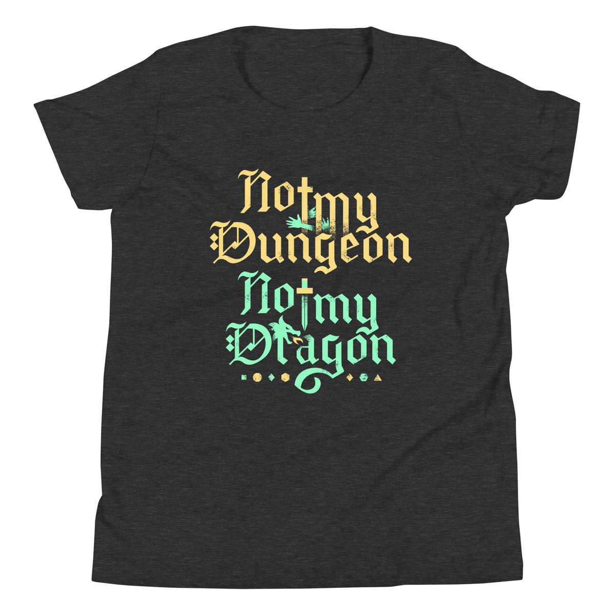 Not My Dungeon My Dragon Kid's Youth Tee product image 1