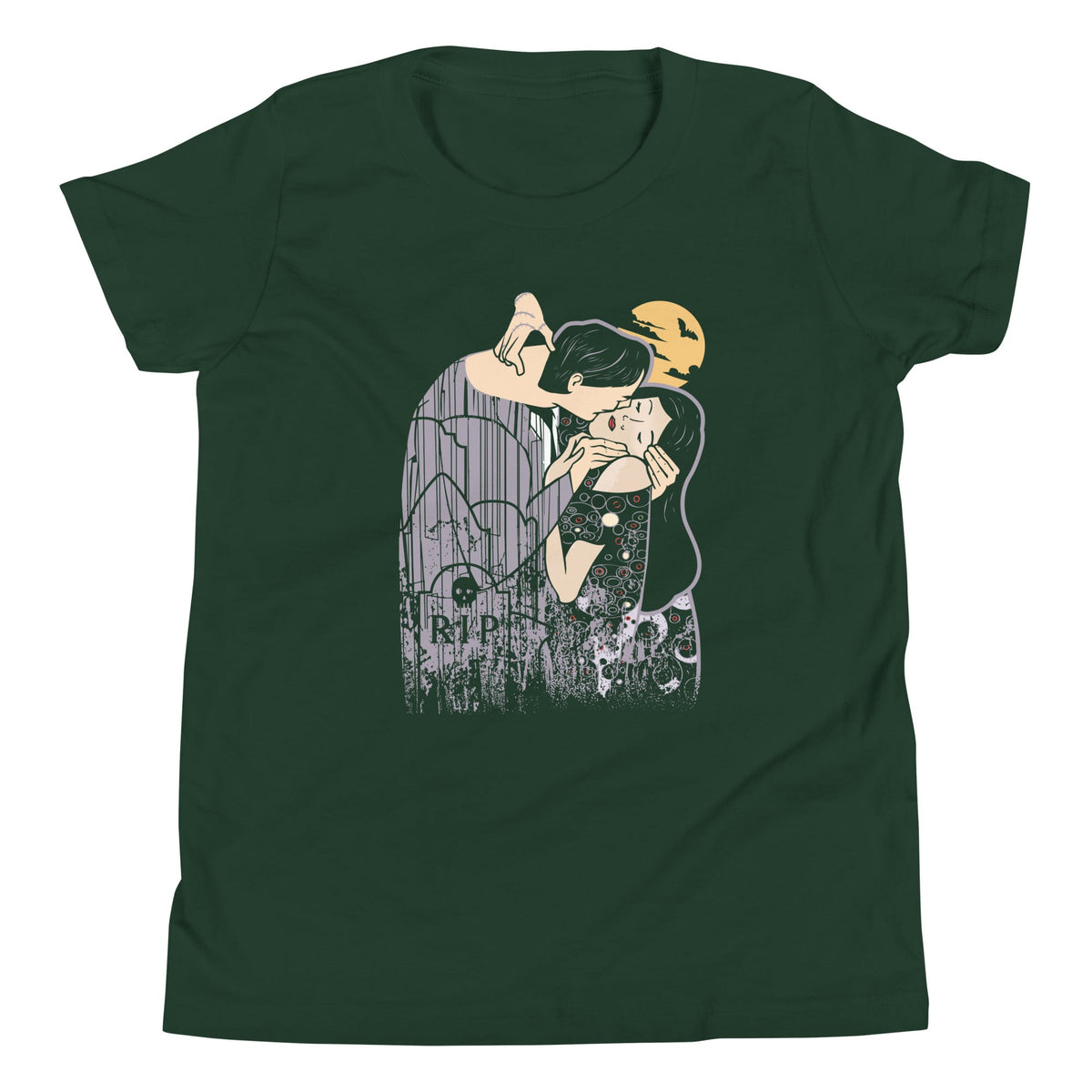 Kooky Spooky Kiss Kid's Youth Tee product image 4
