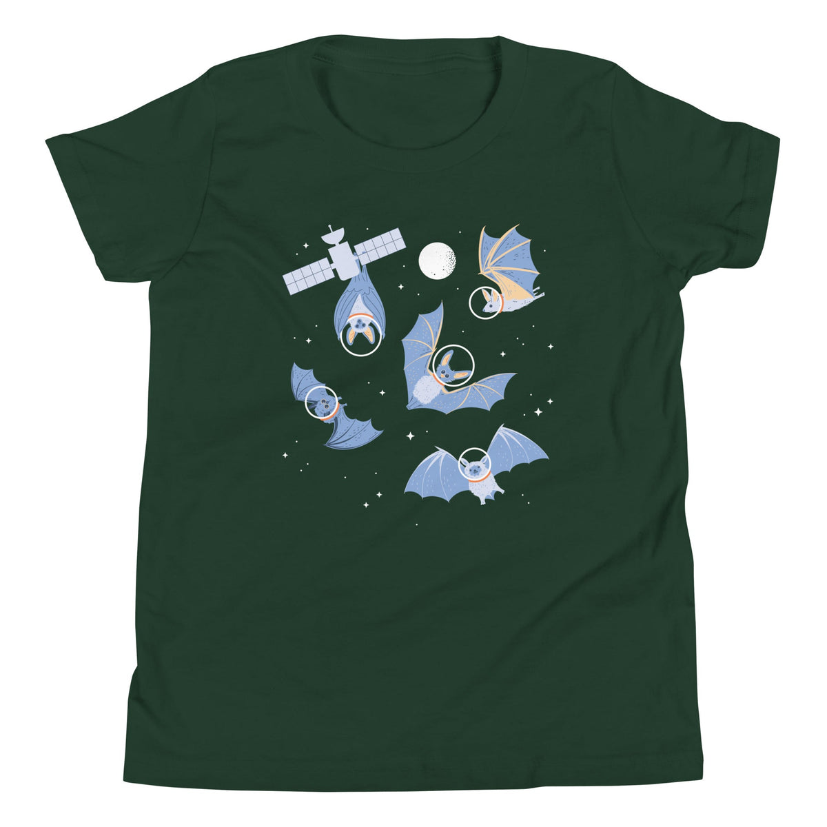 Bats In Space Kid's Youth Tee product image 4