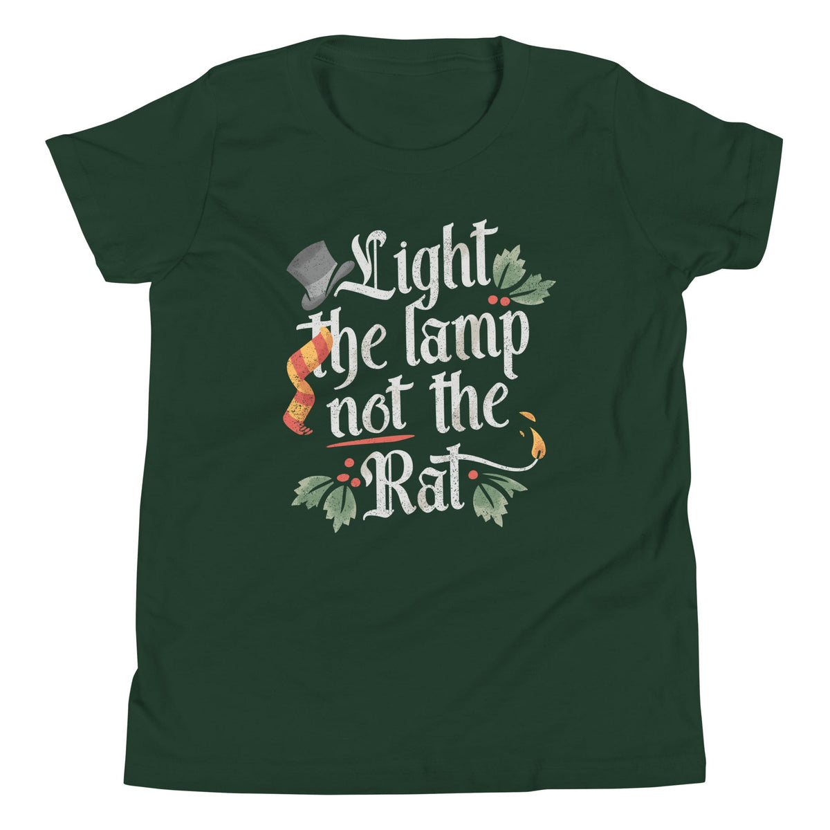 Light The Lamp Not Rat Kid's Youth Tee product image 4