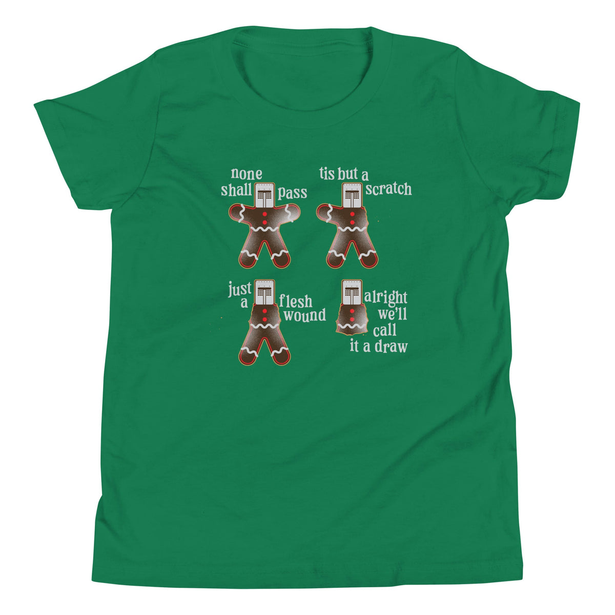 Alright We'll Call It A Draw Gingerbread Kid's Youth Tee product image 6