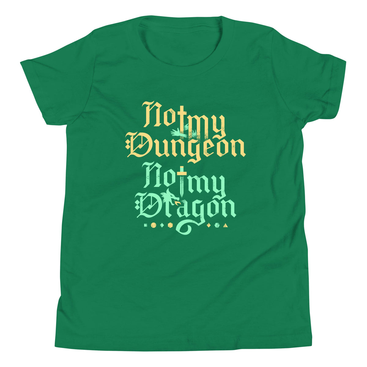 Not My Dungeon My Dragon Kid's Youth Tee product image 6