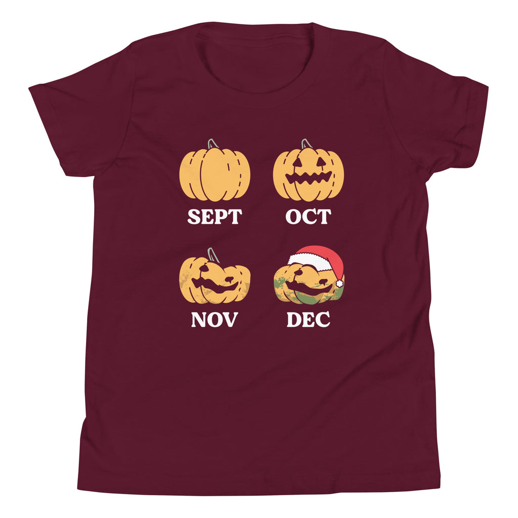 Pumpkin Months Kid's Youth Tee product image 4
