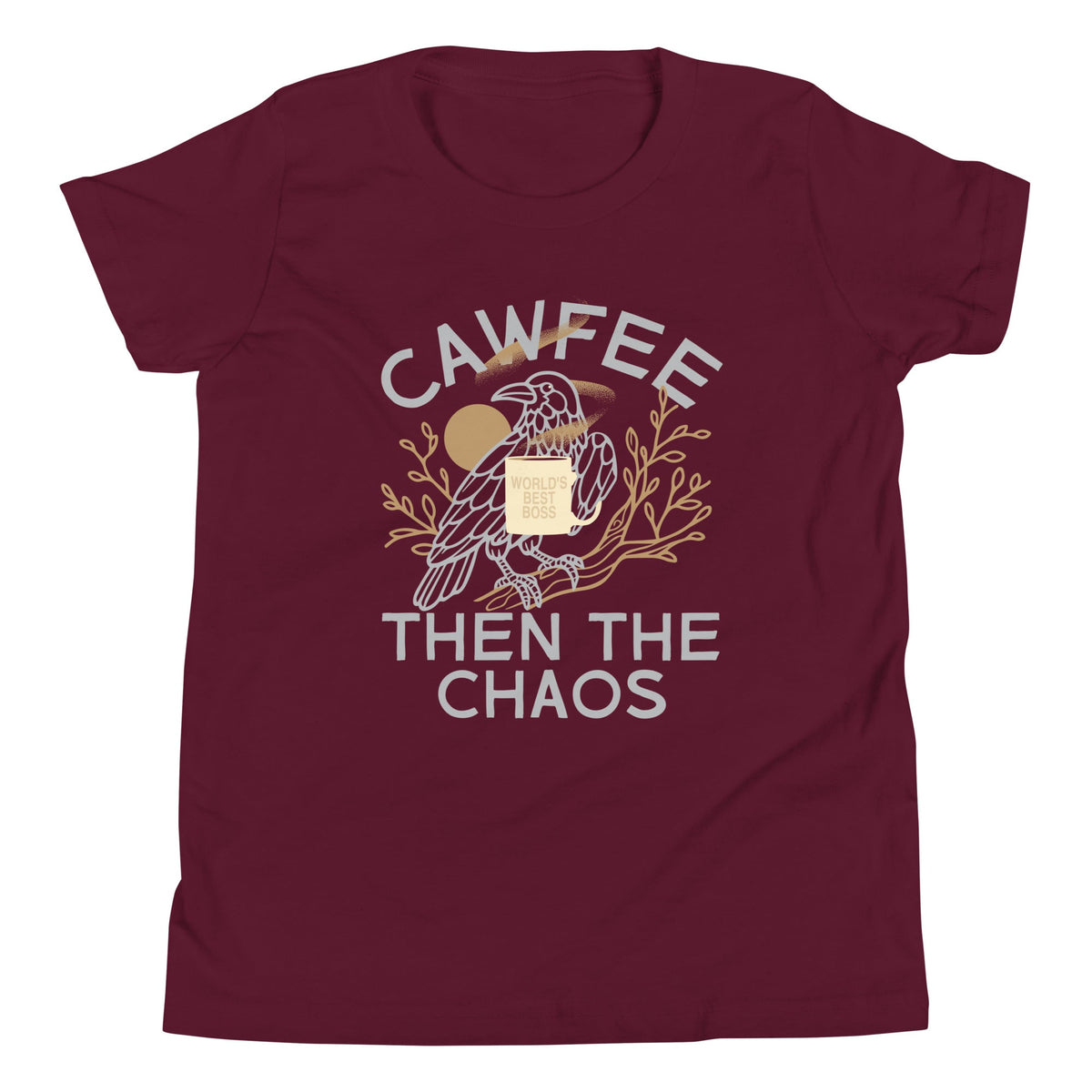 Cawfee Then The Chaos Kid's Youth Tee product image 3