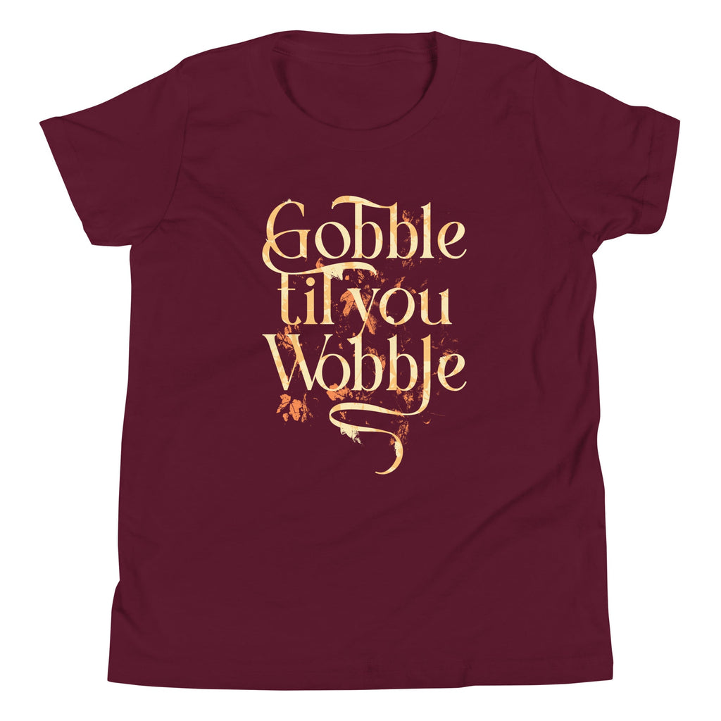 Gobble Til You Wobble Kid's Youth Tee product image 1