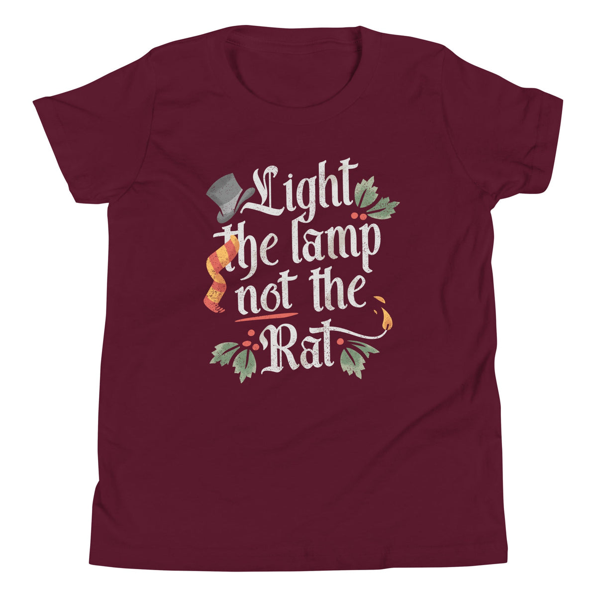 Light The Lamp Not Rat Kid's Youth Tee product image 3