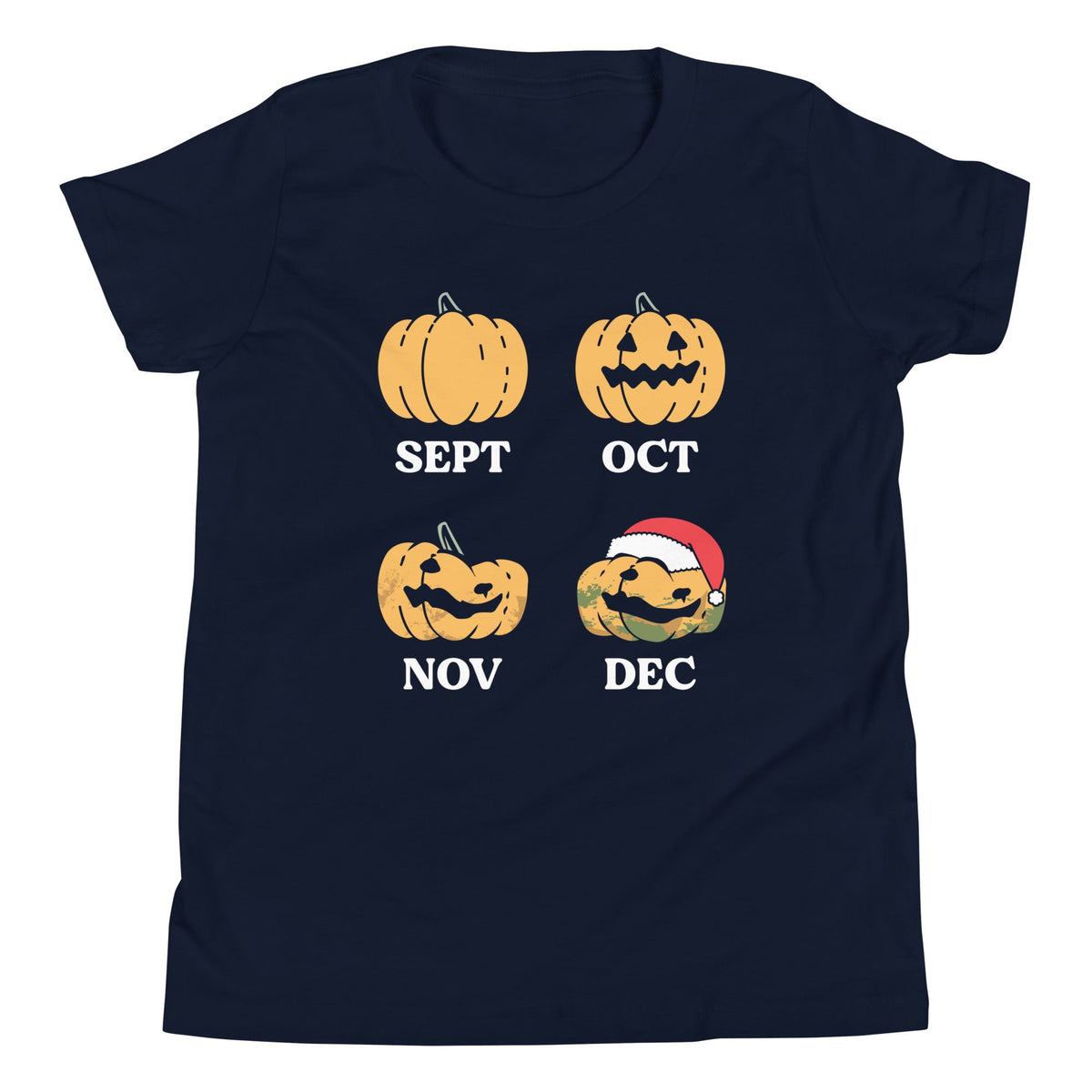 Pumpkin Months Kid's Youth Tee product image 3